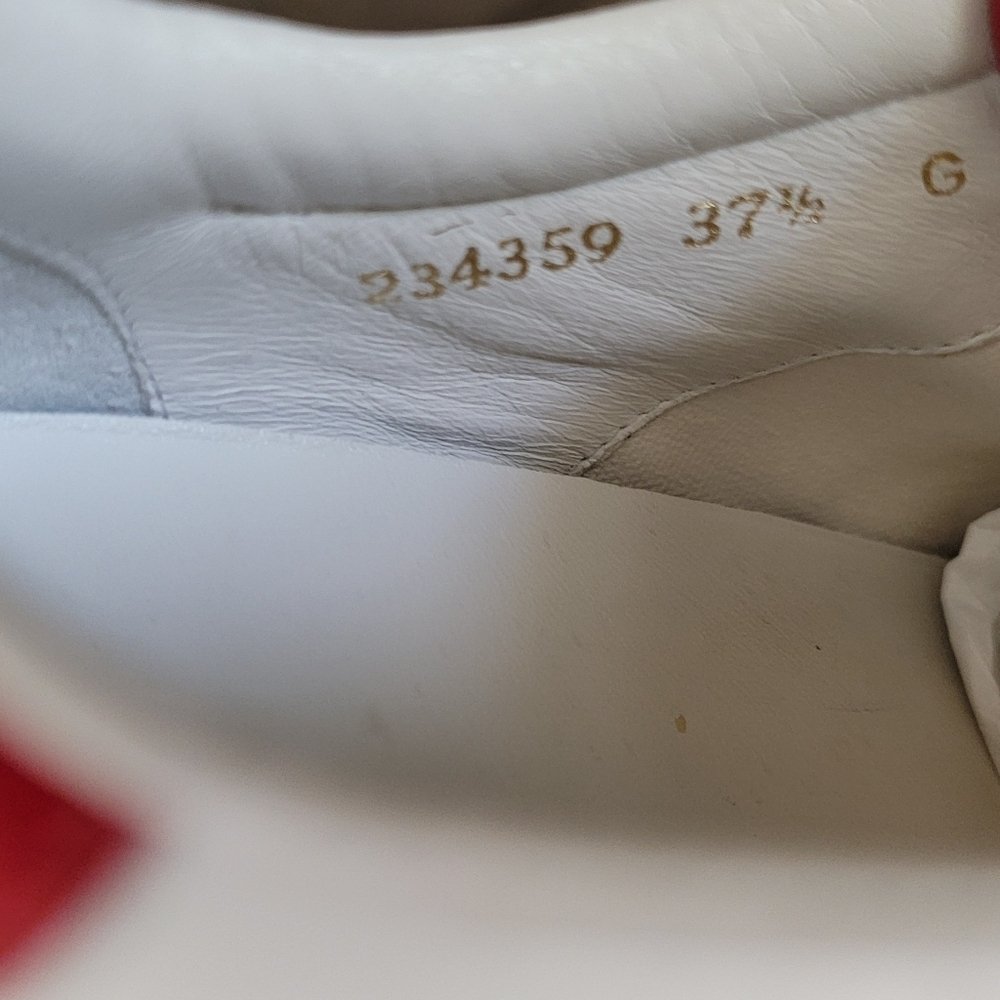 Gucci Signature Stripe Ace Suede/Nylon Sneakers- Authentic- Womens(EU 37.5 US 7) - Picture 9 of 16